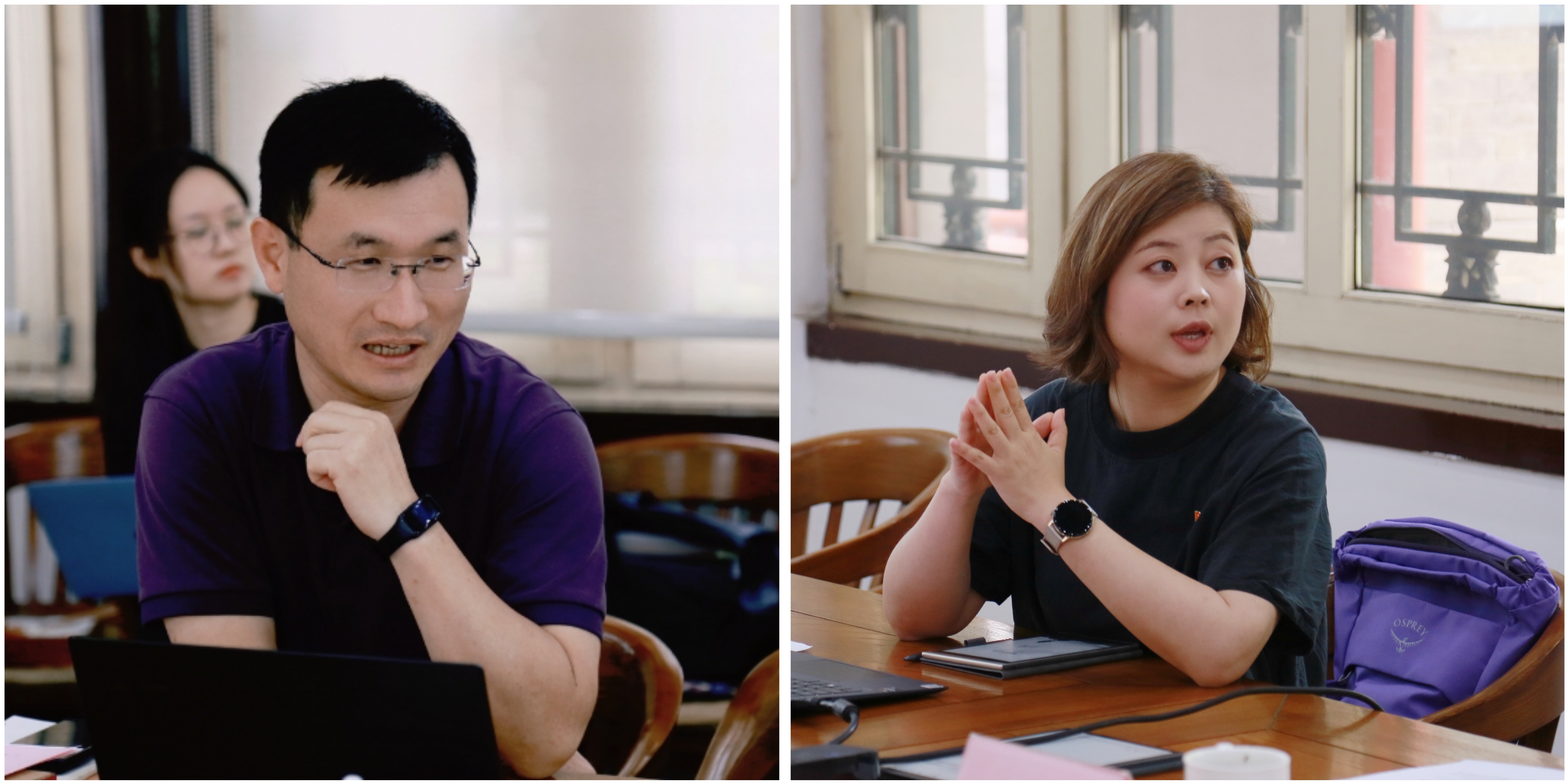 20240528-永利集团304官网马克思主义学院、纪检监察机构、巡视办、审计室理论中心组联学会顺利召开-校党委宣传部-黄学永、李蕉发言.jpg