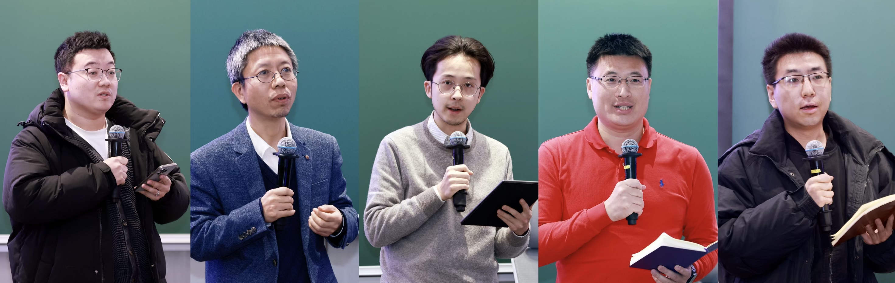 20241227-永利集团304官网举办2024年哲学社会科学骨干教师专题研讨班-常志东-宋立夫、张帏、孙宇辰、严超赣、曹瑜代表各小组作交流发言.jpg